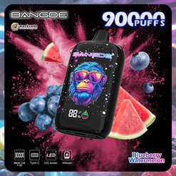 bang de 90000 puffs vape | led smart display screen | 650mah mesh coil 90k disposable