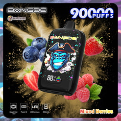 bang de 90000 puffs vape | led smart display screen | 650mah mesh coil 90k disposable