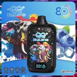 qq bang 80000 puffs disposable vape | dual mesh coil 80k vape | 650mah lcd screen