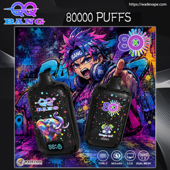 qq bang 80000 puffs disposable vape | dual mesh coil 80k vape | 650mah lcd screen