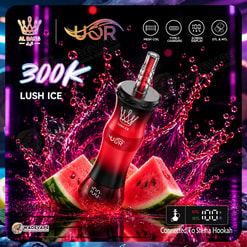 uor al bang 300k puffs | adjustable airflow dual mode 300000 shisha disposable vape