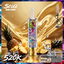 bang leader stoll 520k | crystal shell hookah compatible vape led display