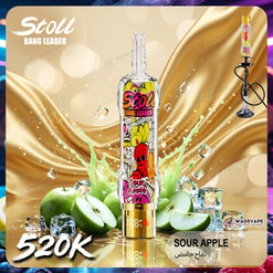 bang leader stoll 520k | crystal shell hookah compatible vape led display