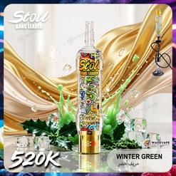 bang leader stoll 520k | crystal shell hookah compatible vape led display