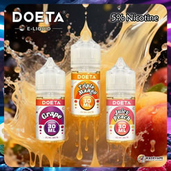 doeta e liquid bottled 30ml vape juice 5% nicotine 10 flavors