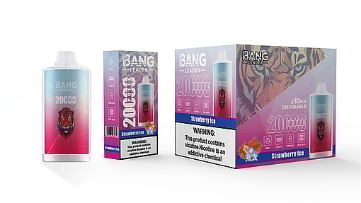 Bang Leader 20000 puffs Original Genuine Intake Port 20K Customizable. Fast shipping - Imagen 7