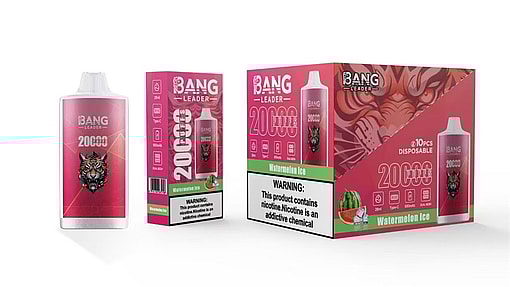 Bang Leader 20000 puffs Original Genuine Intake Port 20K Customizable. Fast shipping - Imagen 8