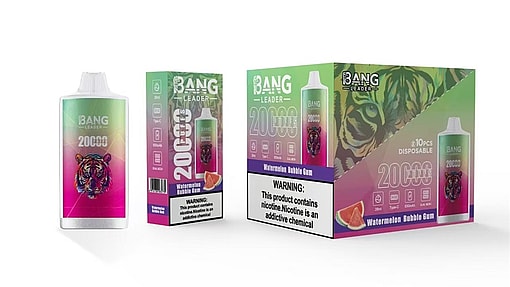 Bang Leader 20000 puffs Original Genuine Intake Port 20K Customizable. Fast shipping - Imagen 6