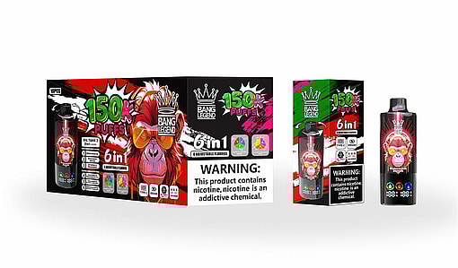 bang legend 150000 puffs 6 flavor switching original genuine 120k 5in1 flavor customizable. fast shipping