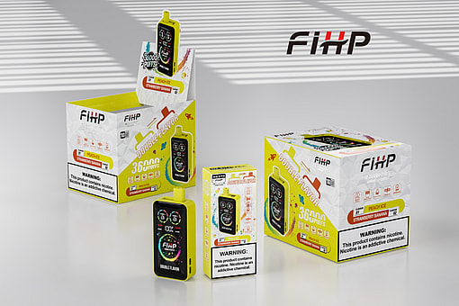 fihp 36000 puffs double flavors original genuine disposable vape type c charging port fihp 36k customizable fast shipping