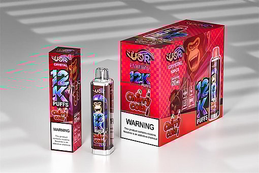 uor 12000 puffs original uor crystal 12k vape led rainbow lights type c port disposable e cigarettes customizable. fast shipping