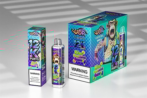 uor 12000 puffs original uor crystal 12k vape led rainbow lights type c port disposable e cigarettes customizable. fast shipping