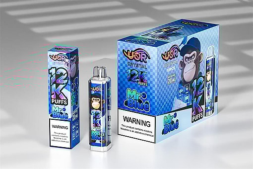 uor 12000 puffs original uor crystal 12k vape led rainbow lights type c port disposable e cigarettes customizable. fast shipping