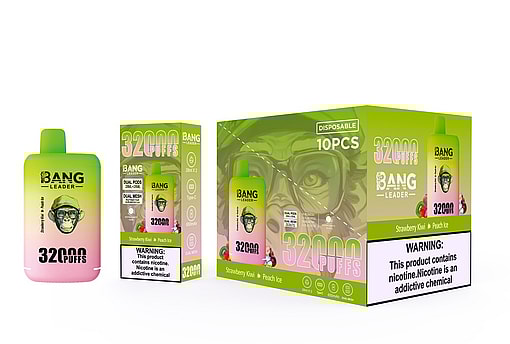 Bang Leader 32000 puffs Original Genuine Intake Port 32K Customizable. Fast shipping - Imagen 8