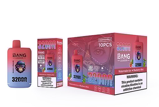 Bang Leader 32000 puffs Original Genuine Intake Port 32K Customizable. Fast shipping - Imagen 9