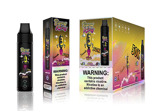 bang king triple 50000 puffs original bang king 50k disposable vape led smart screen type c charging port customizable. fast shipping