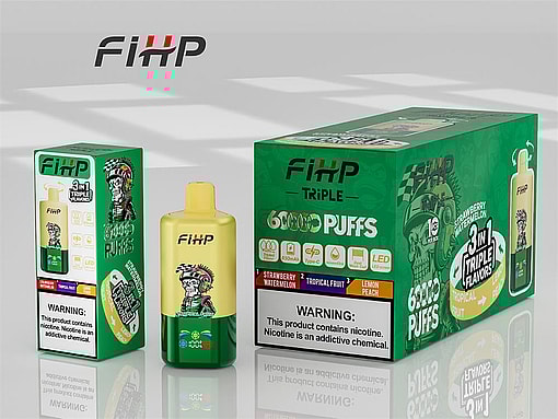fihp 60000 puffs triple flavors original genuine 3in1 disposable vape type c charging port fihp 60k customizable fast shipping (copy)