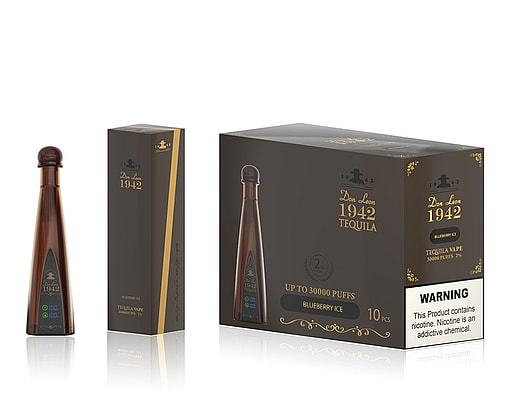 solaris don leon tequila 30000 puffs original don leon 1942 tequila 30k liquor bottle vape led display type c port disposable e cigarettes fast shipping