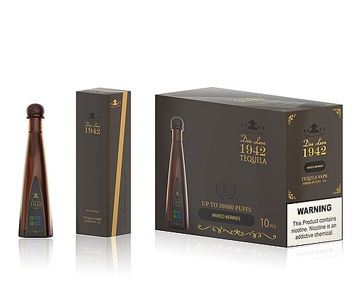 solaris don leon tequila 30000 puffs original don leon 1942 tequila 30k liquor bottle vape led display type c port disposable e cigarettes fast shipping