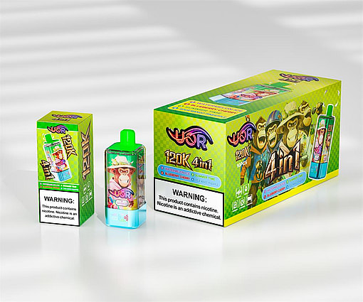 uor 120000 puffs 4 flavor switching original genuine uor 120k 4in1 flavor disposable vape customizable. fast shipping