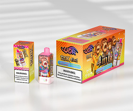 uor 120000 puffs 4 flavor switching original genuine uor 120k 4in1 flavor disposable vape customizable. fast shipping