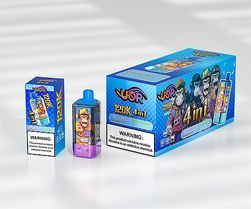 uor 120000 puffs 4 flavor switching original genuine uor 120k 4in1 flavor disposable vape customizable. fast shipping