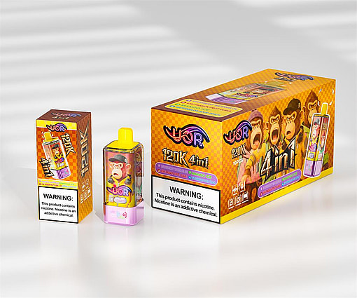 uor 120000 puffs 4 flavor switching original genuine uor 120k 4in1 flavor disposable vape customizable. fast shipping