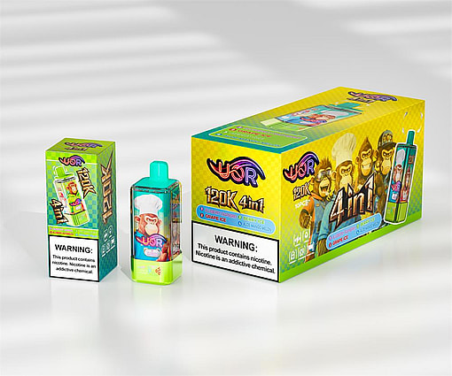 uor 120000 puffs 4 flavor switching original genuine uor 120k 4in1 flavor disposable vape customizable. fast shipping