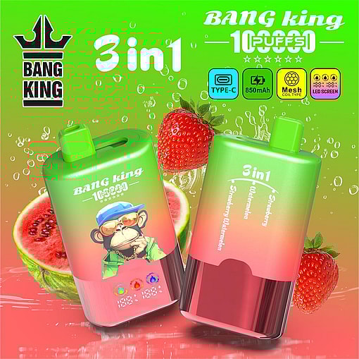 bang king 100000 puffs original bang king 3in1 100k 6 stars vape led display type c port disposable e cigarettes customizable fast shipping