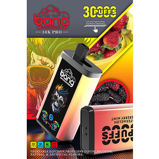 Bang 30000 Pro Puffs Original Genuine 30K Flavor Switching Customizable. Fast shipping – Bild 4