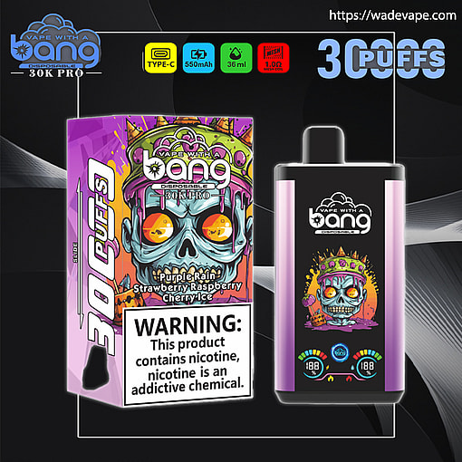 Bang 30000 Pro Puffs Original Genuine 30K Flavor Switching Customizable. Fast shipping
