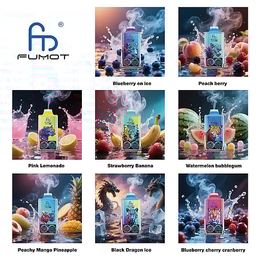 Fumot Leopard 40000 puffs Fumot 40k Original Genuine Play Music Fast shipping – Bild 2