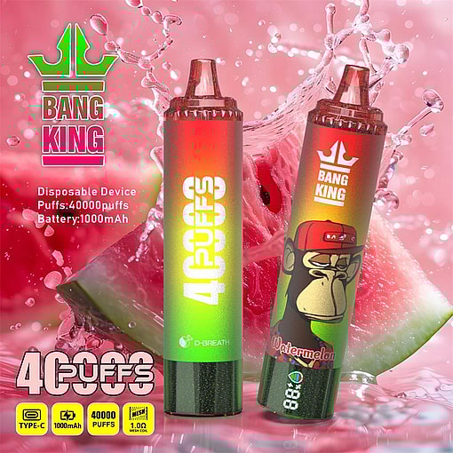 Bang King 40000 Puffs Original Genuine 40K Flavor Switching Customizable. Fast shipping - Imagen 3