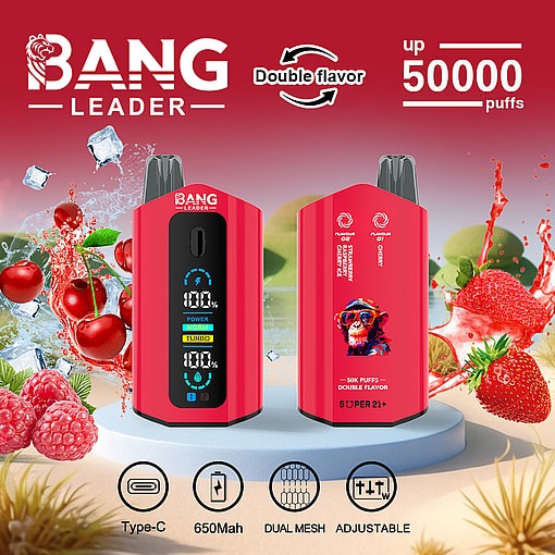 Bang Leader 50000 puffs Original Genuine Intake Port 50K Customizable. Fast shipping - Image 3