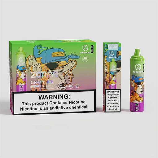 uzy tornado 20000 puffs three flavor switching original genuine 20k type c charging port led display customizable. fast shipping (copy)