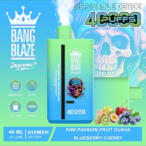 Bang Blaze 40000 puffs Original Genuine Intake Port 40K Customizable. Fast shipping - Imagen 3