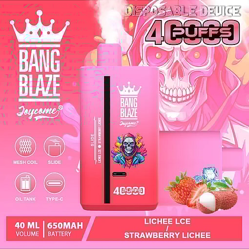 Bang Blaze 40000 puffs Original Genuine Intake Port 40K Customizable. Fast shipping - Imagen 5