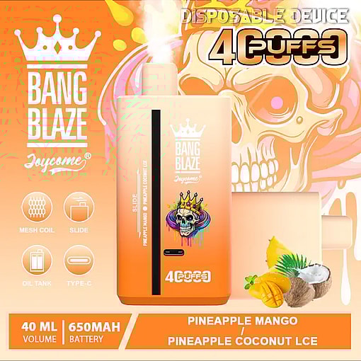Bang Blaze 40000 puffs Original Genuine Intake Port 40K Customizable. Fast shipping - Imagen 8