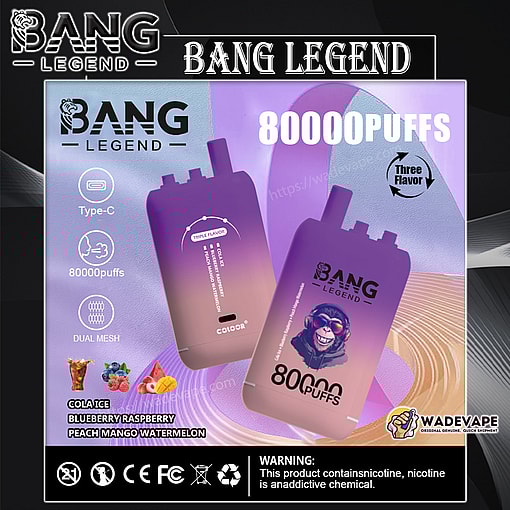 bang legend 80000 puffs three flavor switching original genuine 80k flavor switching customizable. fast shipping