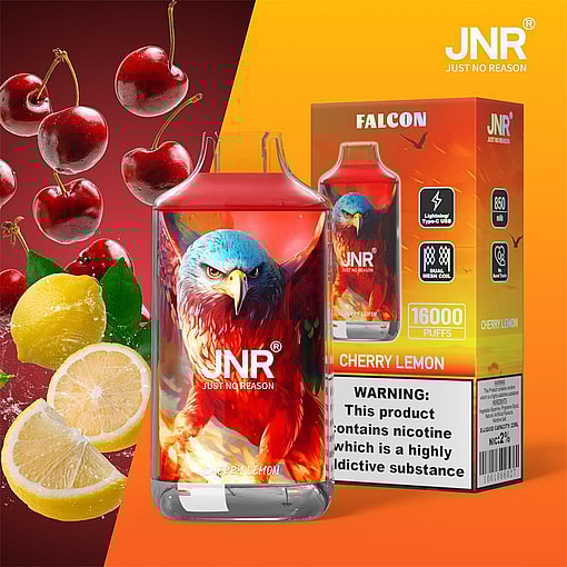 jnr falcon 16000 puffs original genuine disposable vape type c charging port crystal 16k customizable. fast shipping