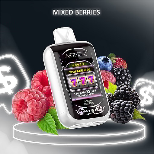 airmez matrix 30000 puffs original led display disposable electronic cigarettes eu warehouse 3 5 days delivery