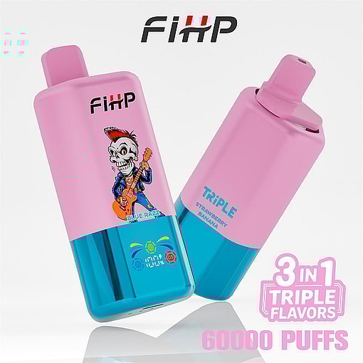 fihp 60000 puffs triple flavors original genuine 3in1 disposable vape type c charging port fihp 60k customizable fast shipping (copy)