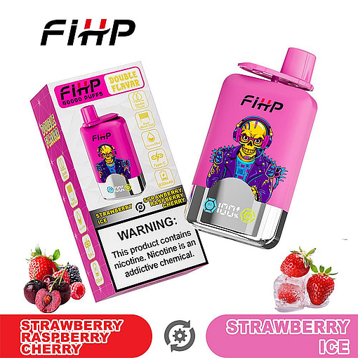 fihp 40000 puffs double flavors original genuine disposable vape type c charging port fihp 40k customizable fast shipping