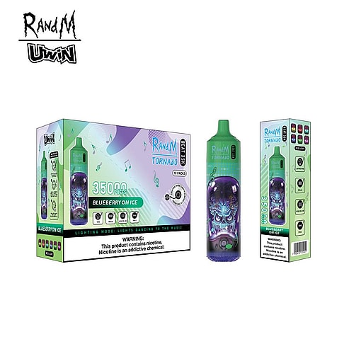 uwin randm tornado beat 35000 puffs original genuine 35k puffs music mode type c charging port led display customizable. fast shipping
