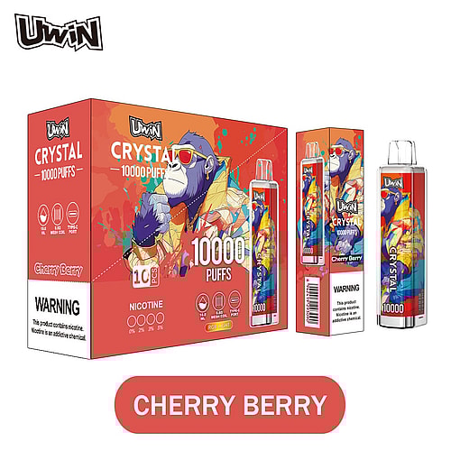 uwin crystal 10000 puffs original genuine 10k puffs type c charging port led display customizable. fast shipping