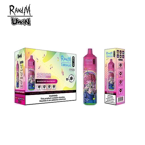 uwin randm tornado beat 35000 puffs original genuine 35k puffs music mode type c charging port led display customizable. fast shipping