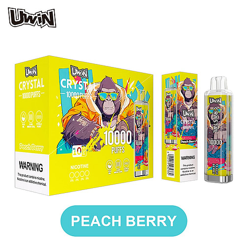 uwin crystal 10000 puffs original genuine 10k puffs type c charging port led display customizable. fast shipping