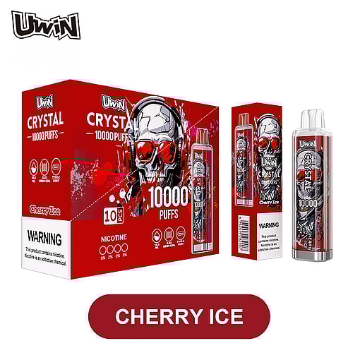 uwin crystal 10000 puffs original genuine 10k puffs type c charging port led display customizable. fast shipping