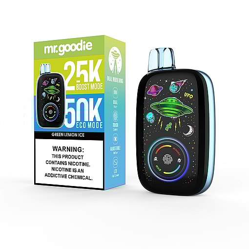 mr.goodie dual mode king 50000 puffs 25k & 50k dual mode switching original genuine mr.goodie 50k customizable. fast shipping