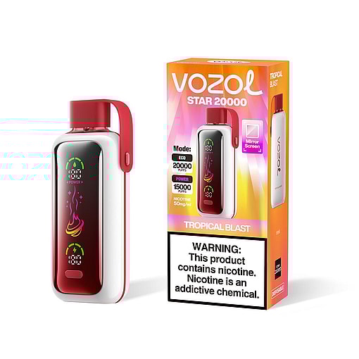 vozol star 20000 puffs original vozol 20k lcd mirror screen disposable electronic cigarettes eu warehouse 3 5 days delivery